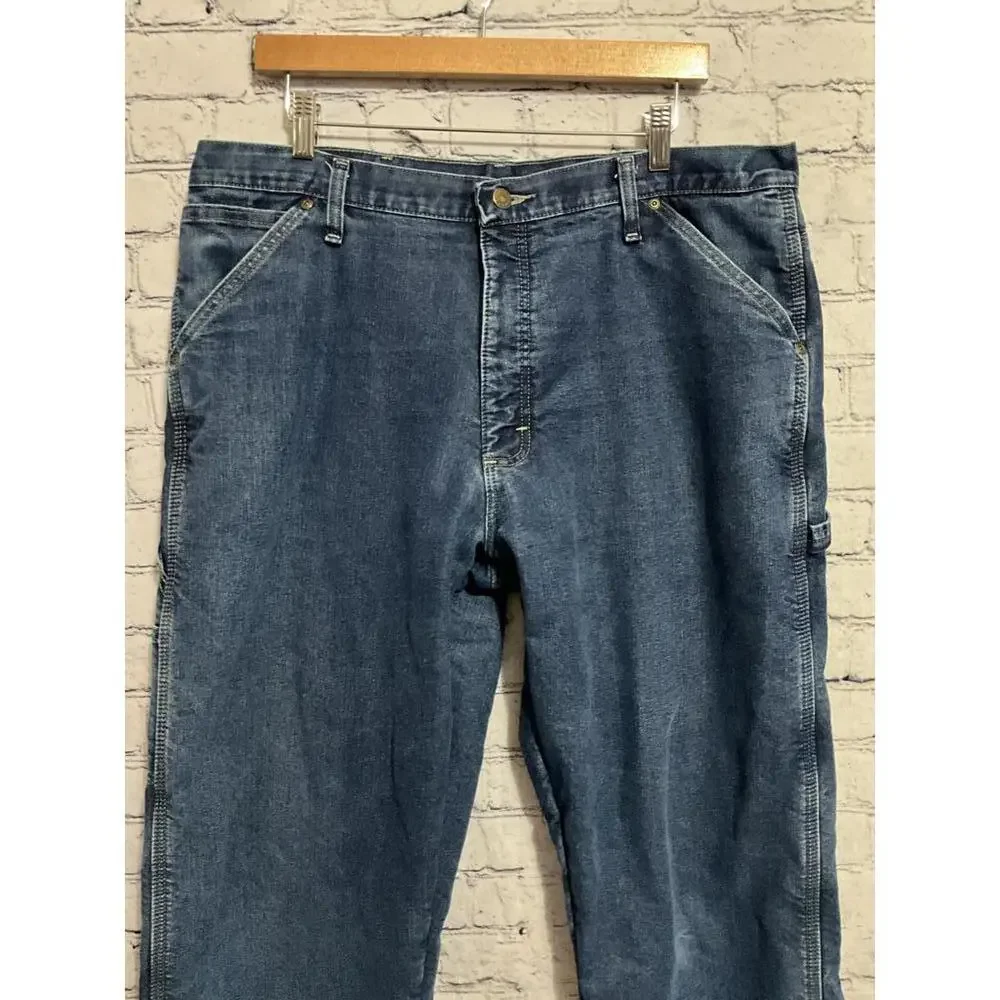 Wrangler Men's‎ Blue Denim Jeans Size 36x34